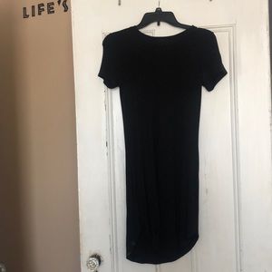 Black forever 21 tee shirt body con dress!